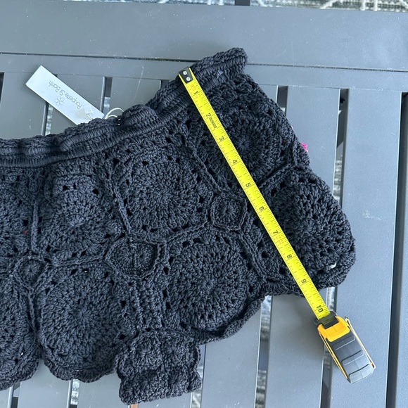 Poupette St. Barth Bobo Crochet Boxer Shorts. - Picture 5 of 9